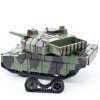 ORFOFE RC Tank Platform – Rubber Plastic Design with Drive Wheels-6