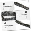 FELTECHELECTR Rubber DIY Tank Track – Compact Lightweight Replacement-2