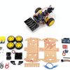 ViaGasaFamido Smart Robot Car Chassis Kit with Switch-8