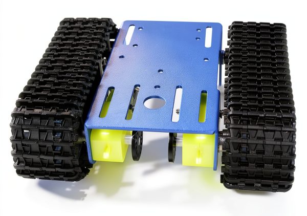 Robot Tank Chassis Kit Smaring TT02 Aluminum Alloy Low Noise-6