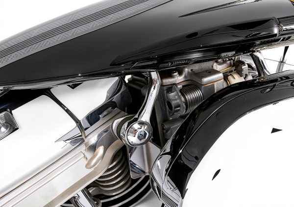 Harley Breather Filter Kuryakyn 9930 Chrome Banjo Elbow Assembly-1