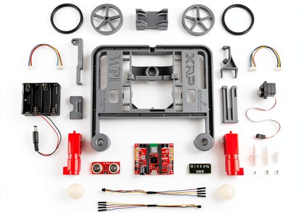 SparkFun Robot Kit for Kids Expandable Hardware Blockly Python 4 AA-2