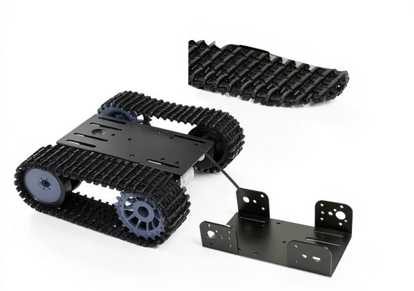 SmaringRobot TP101 Tracked Chassis Kit with Aluminum Frame and Motors-4