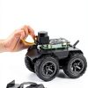 TUOPUONE Wave Rover 4WD Metal Robot Chassis with N20 Motors and ESP32-6