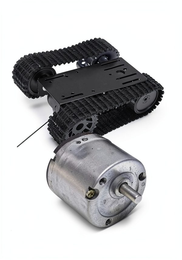 SmaringRobot TP101 Tracked Chassis Kit with Aluminum Frame and Motors-3