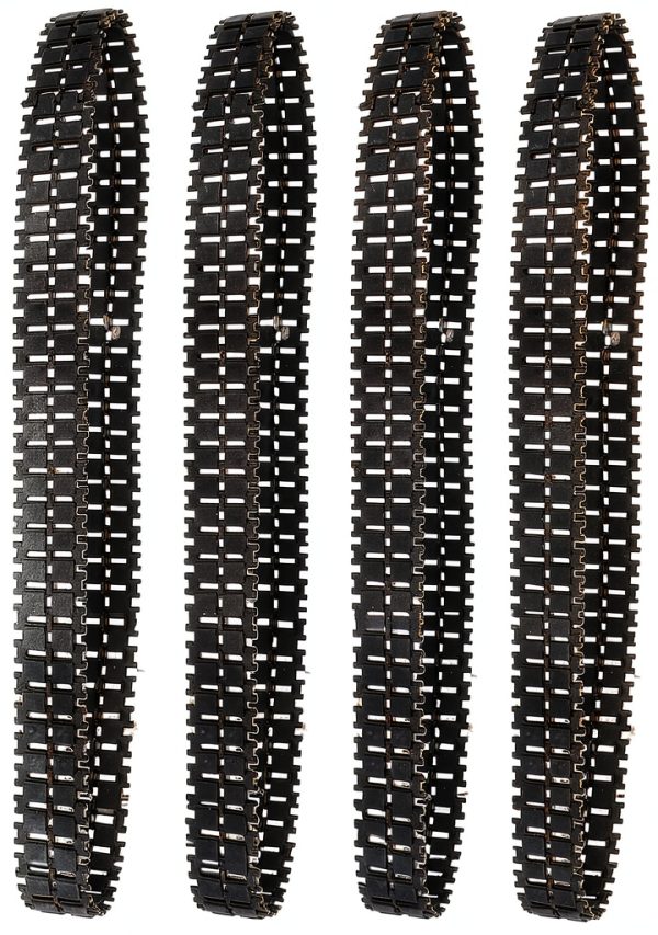 FELTECHELECTR Rubber DIY Tank Track – Compact Lightweight Replacement-0