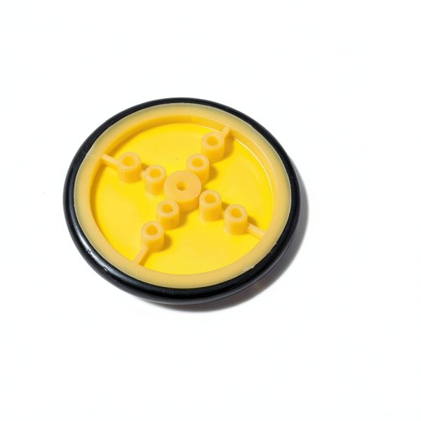 Generic 410 Rubber Wheels 10pcs for TT Motor Robot Car Platform-2