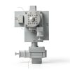 TBVECHI HT03RA100 Electric Rotating Platform 100mm Worm Drive-6