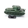ORFOFE RC Tank Platform – Rubber Plastic Design with Drive Wheels-2