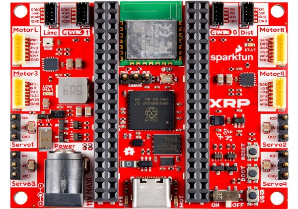 SparkFun Robot Kit for Kids Expandable Hardware Blockly Python 4 AA-3