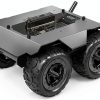 TUOPUONE Wave Rover 4WD Metal Robot Chassis with N20 Motors and ESP32-0