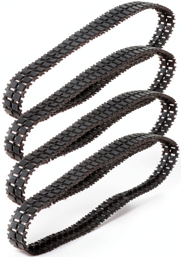 Rubber Tank Track HEMOTON Robot Platform Durable Grip Replacement-0