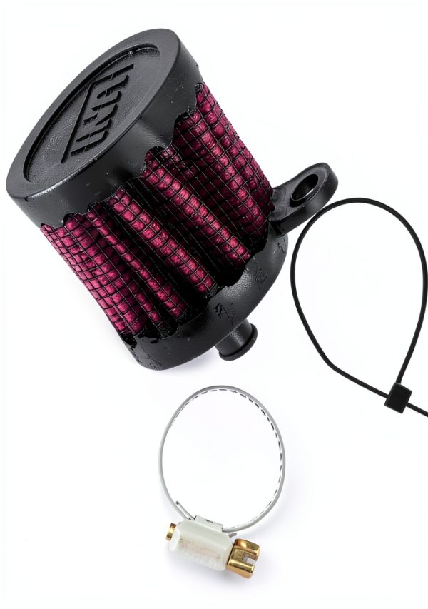 Universal Breather Filter 4into1 UP-124 Painted Powersports Filter-0
