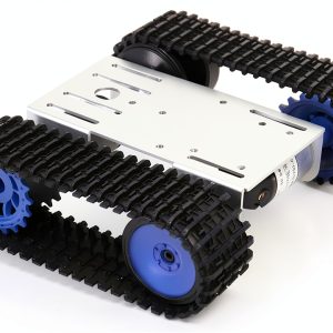 Smaring TP101 Smart Robot Tank Chassis Kit with Metal Frame and Tracks-0