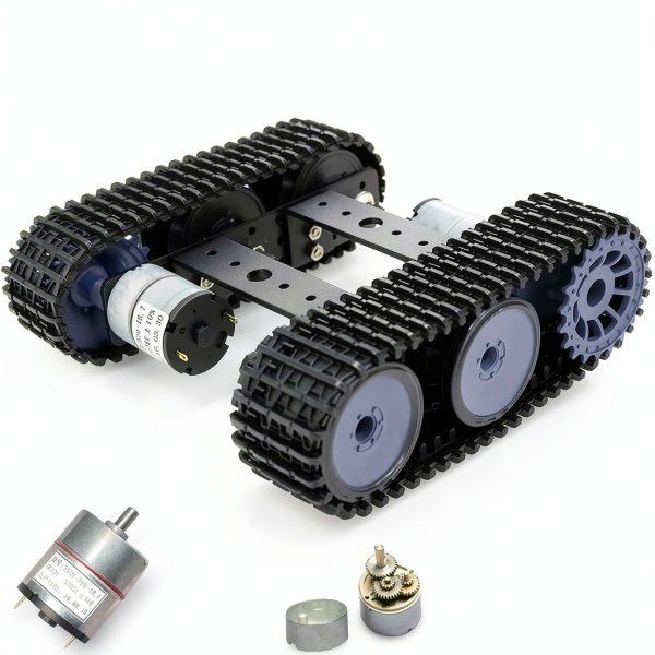Smaring MiniTP100 Metal Robot Tank Chassis Kit for Arduino Raspberry-2