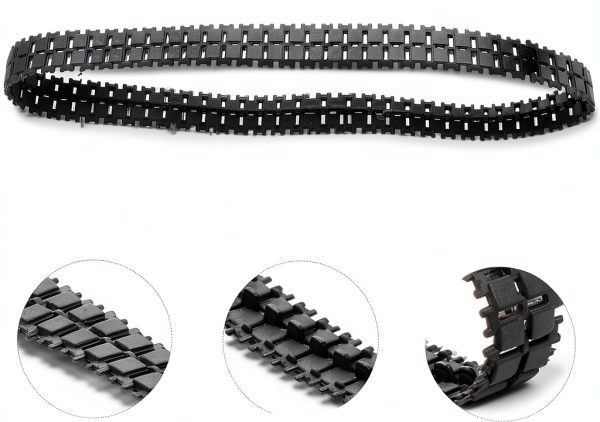 Rubber Tank Track HEMOTON Robot Platform Durable Grip Replacement-8