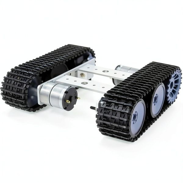 Smaring Metal Robot Tank Chassis Kit for Arduino Pi – Wide Tracks-0