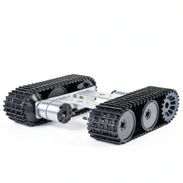 Smaring Metal Robot Tank Chassis Kit for Arduino Pi – Wide Tracks-3