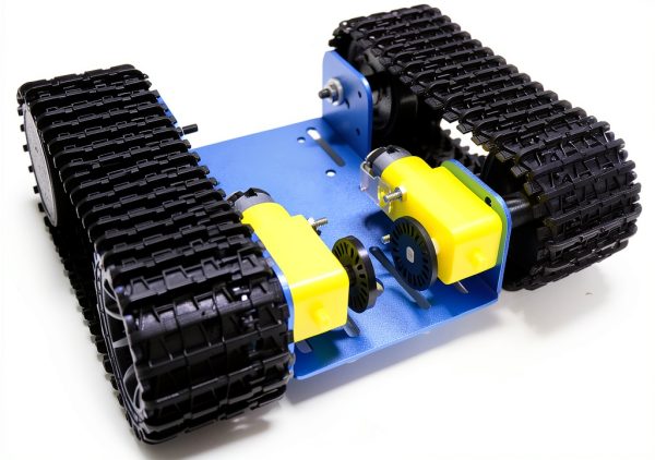 Robot Tank Chassis Kit Smaring TT02 Aluminum Alloy Low Noise-5