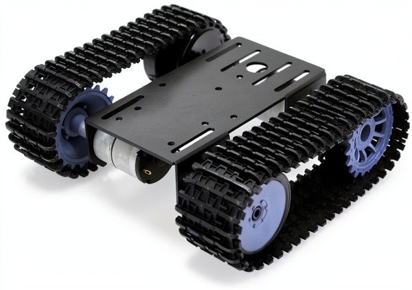 SmaringRobot TP101 Tracked Chassis Kit with Aluminum Frame and Motors-0