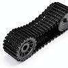 ORFOFE RC Tank Platform – Rubber Plastic Design with Drive Wheels-1