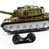 ORFOFE RC Tank Platform – Rubber Plastic Design with Drive Wheels-5