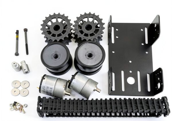 Smaring TP101 Smart Robot Tank Chassis Kit with Metal Frame and Tracks-5
