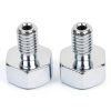 Chrome Motorcycle Head Breather Bolts YDLMT 3/8‑16 Aluminum Sponge-4