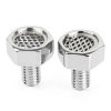 Chrome Motorcycle Head Breather Bolts YDLMT 3/8‑16 Aluminum Sponge-3