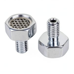 Chrome Motorcycle Head Breather Bolts YDLMT 3/8‑16 Aluminum Sponge-0